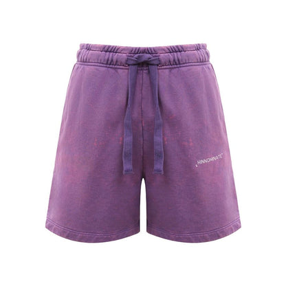 Short en coton violet Hinnominate