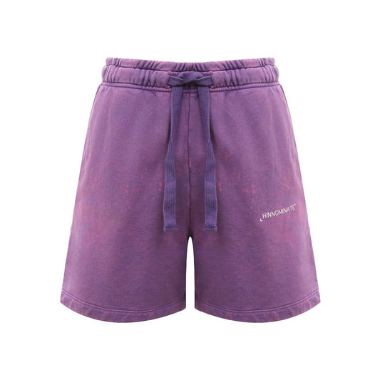 Short en coton violet Hinnominate