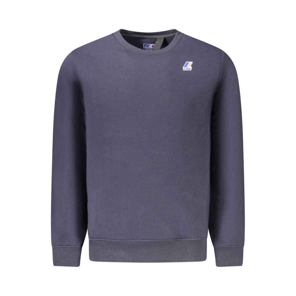 K-WAY Blue Cotton Men Sweater