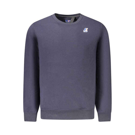 K-WAY Blue Cotton Men Sweater