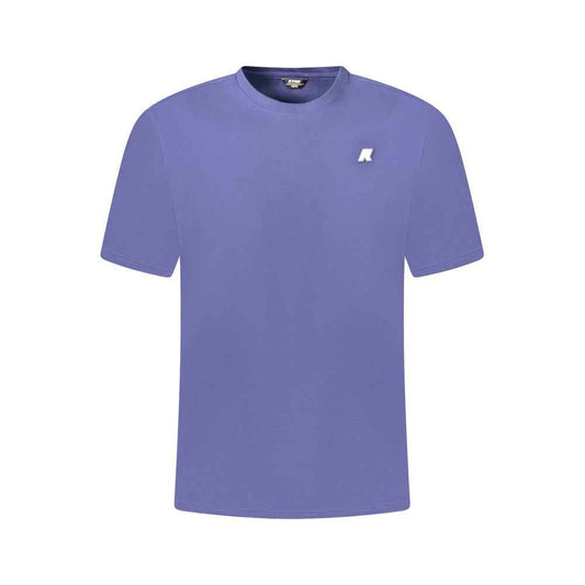 K-WAY Blue Cotton Men T-Shirt