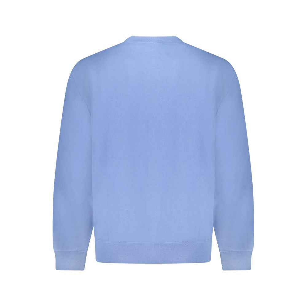 Calvin Klein Cotton Knit Sweater for Men Blue Recycled