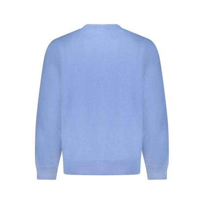 Calvin Klein Cotton Knit Sweater for Men Blue Recycled