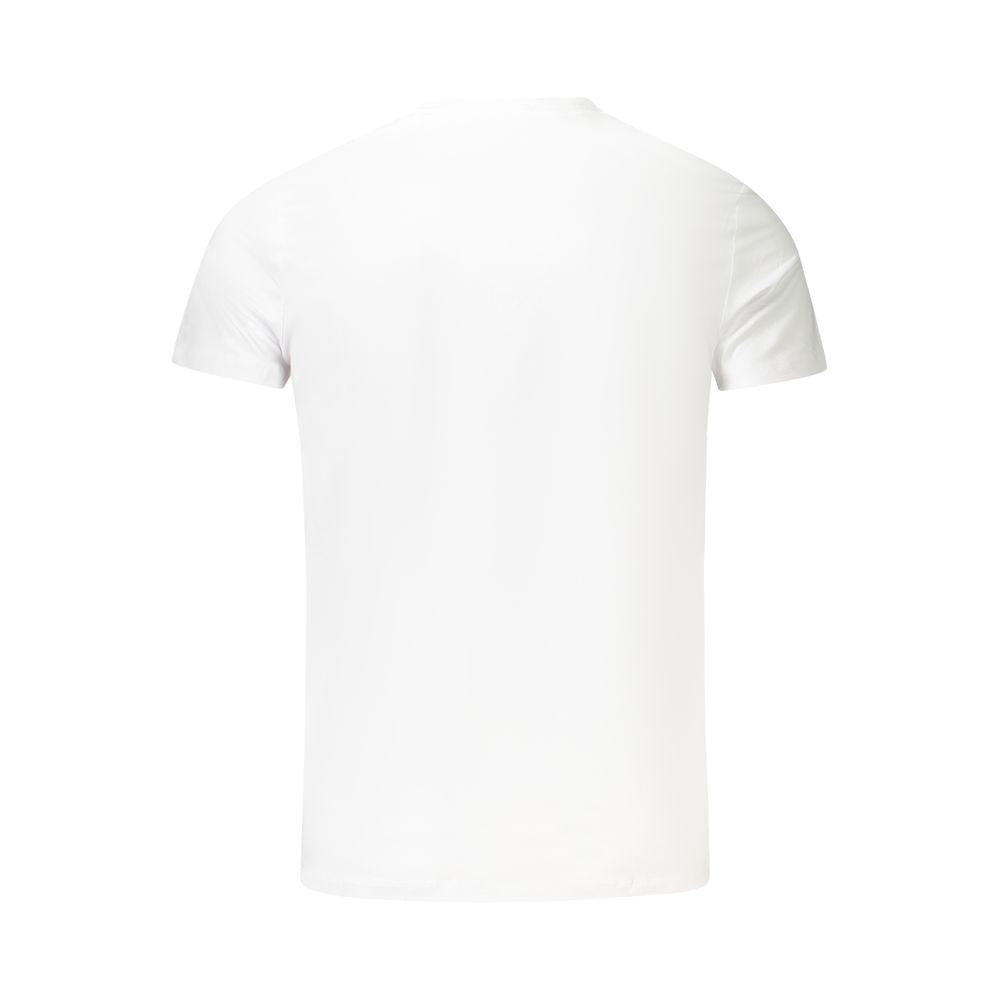 Pepe Jeans TShirt Cotton Men White Logo Edition Slim Fit