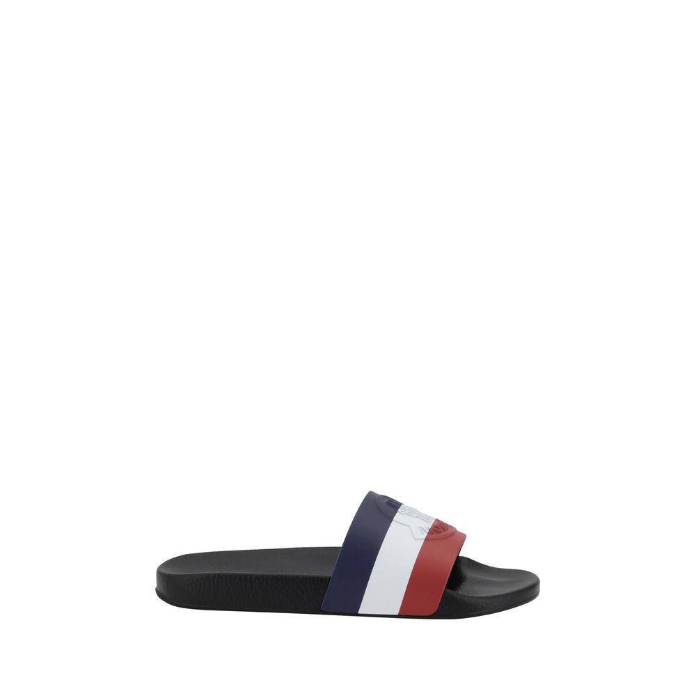 Chaussons avec logo Moncler