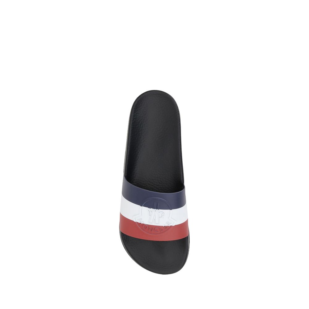 Chaussons avec logo Moncler