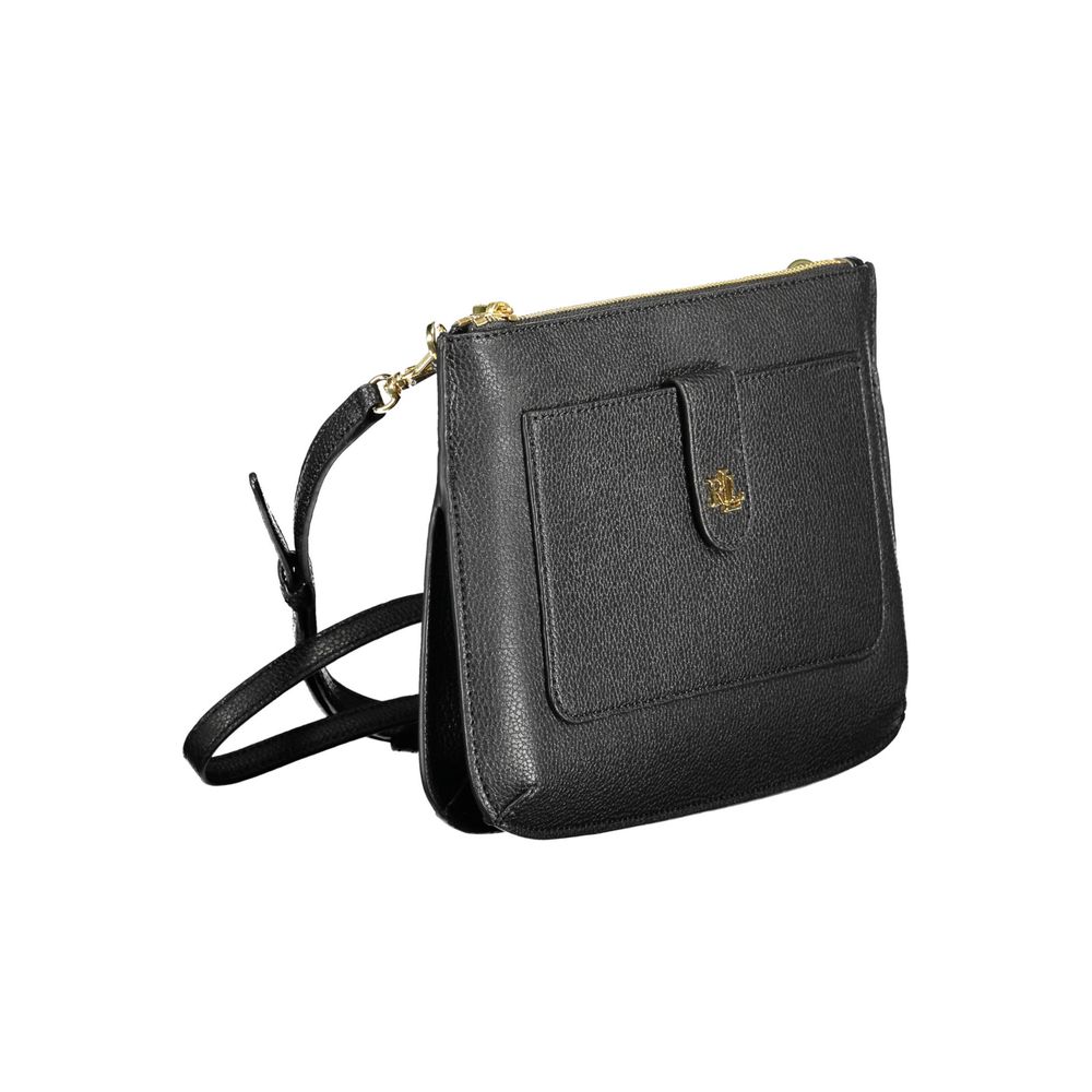Ralph Lauren Black Leather Handbag by Ralph Lauren