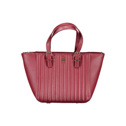 Tommy Hilfiger Red Polyethylene Handbag by Tommy Hilfiger