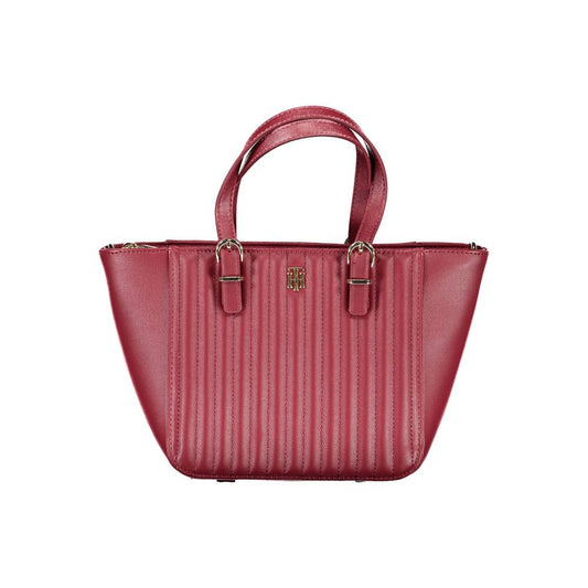 Tommy Hilfiger Red Polyethylene Handbag by Tommy Hilfiger