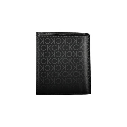 Portefeuille Calvin Klein en polyester noir