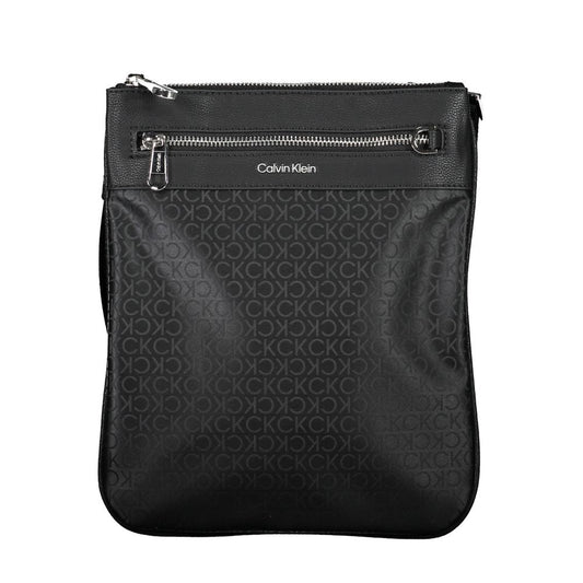 Sac à bandoulière en polyester noir Calvin Klein
