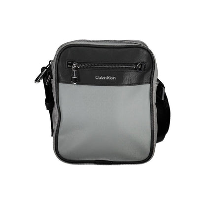 Sac à bandoulière en polyester gris Calvin Klein