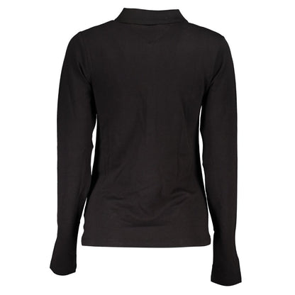 Polo en coton noir Tommy Hilfiger