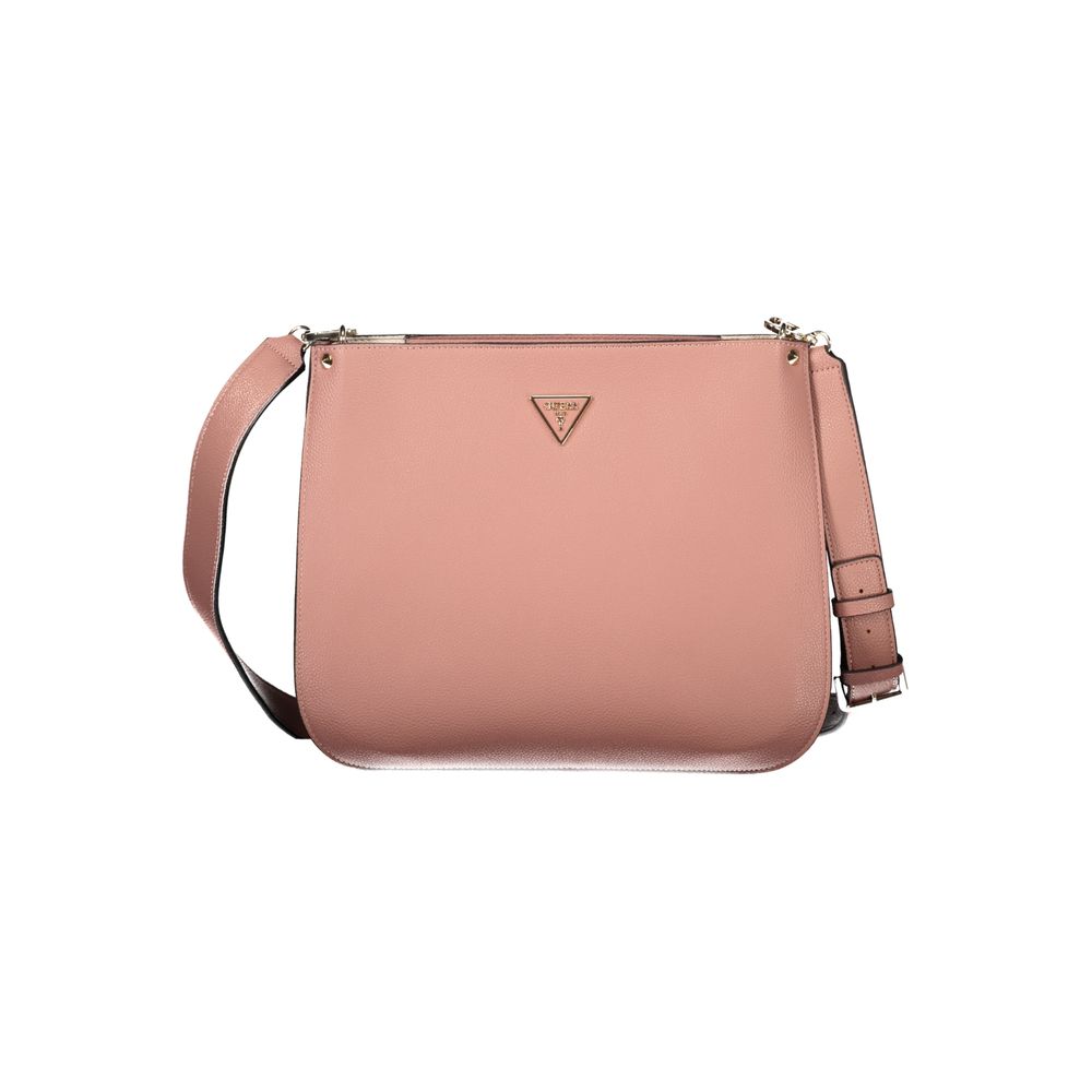 Guess Jeans Pink Polyethylene Handbag by Guess Jeans