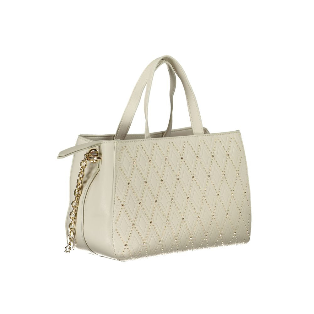 Mario Valentino White Polyethylene Handbag by Mario Valentino