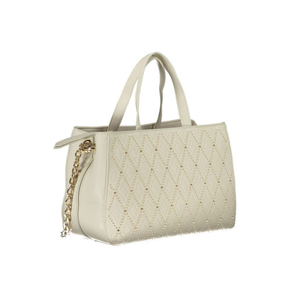 Mario Valentino White Polyethylene Handbag by Mario Valentino
