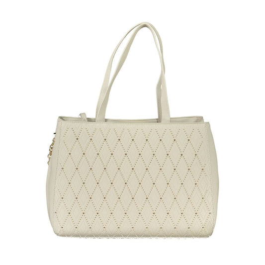 Mario Valentino White Polyethylene Handbag by Mario Valentino