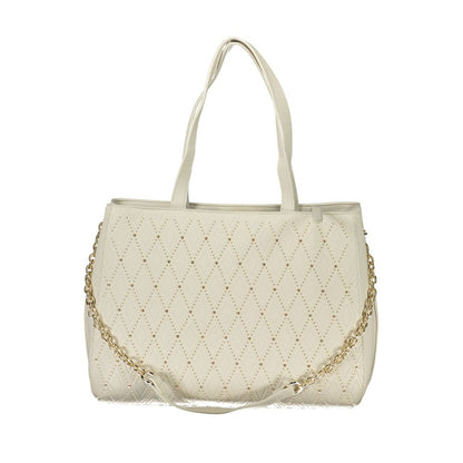 Mario Valentino White Polyethylene Handbag by Mario Valentino