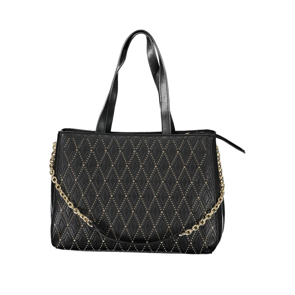 Mario Valentino Black Polyethylene Handbag by Mario Valentino