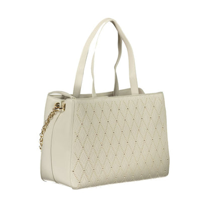 Mario Valentino White Polyethylene Handbag by Mario Valentino