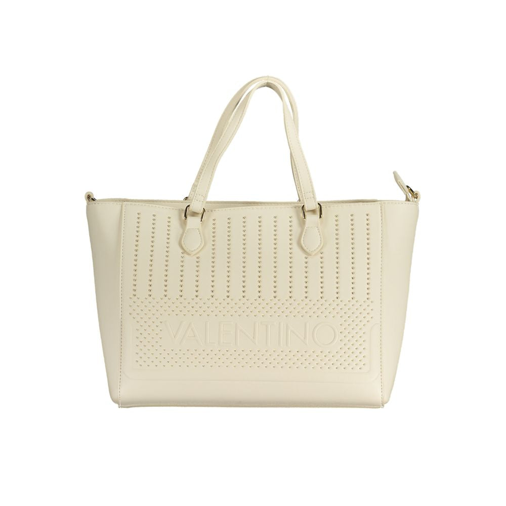 Mario Valentino White Polyethylene Handbag by Mario Valentino
