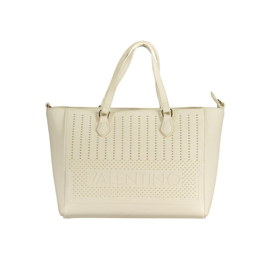 Mario Valentino White Polyethylene Handbag by Mario Valentino