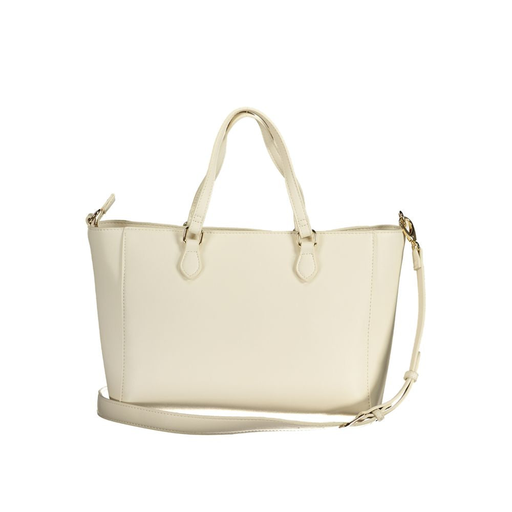 Mario Valentino White Polyethylene Handbag by Mario Valentino