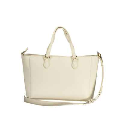 Mario Valentino White Polyethylene Handbag by Mario Valentino