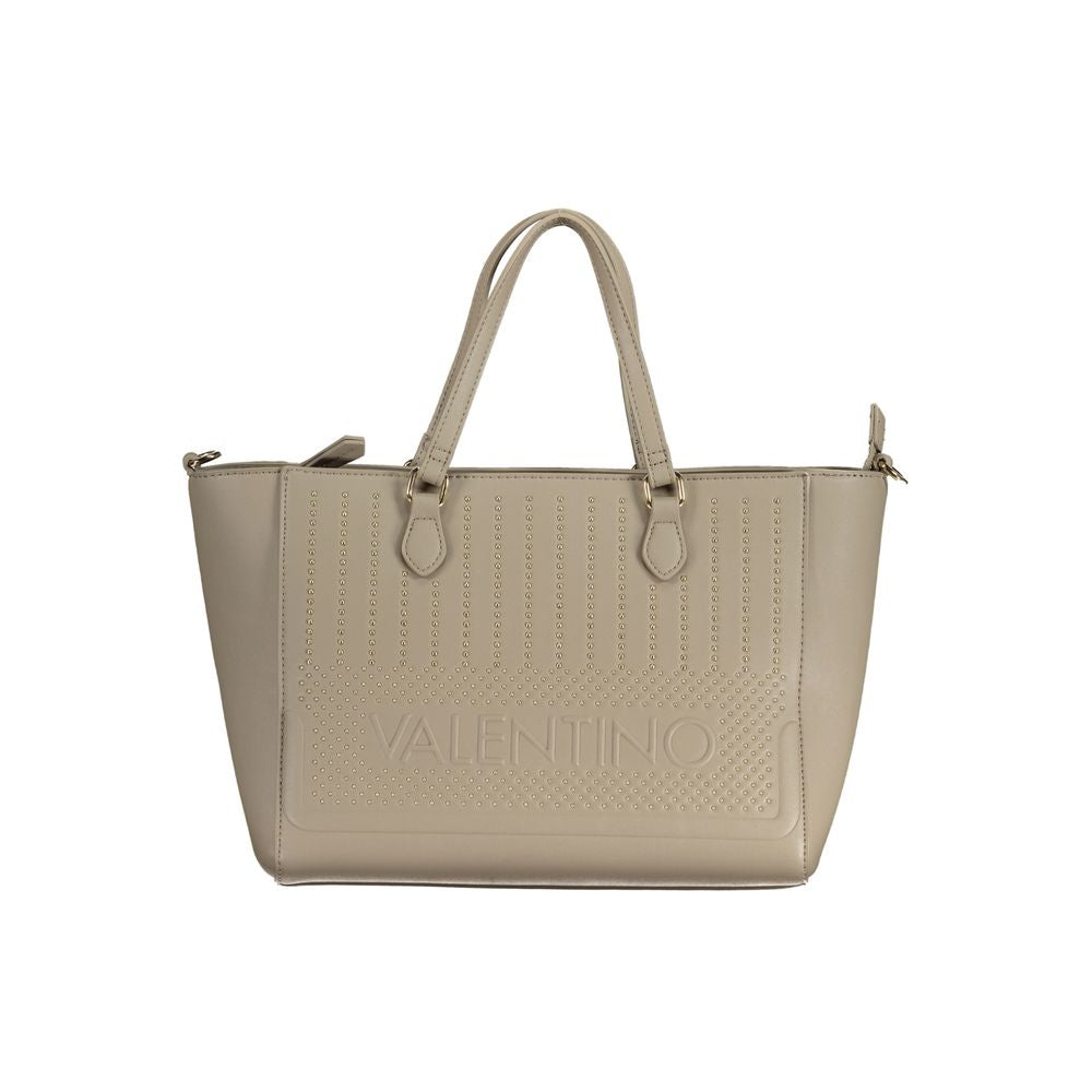 Mario Valentino Beige Polyethylene Handbag by Mario Valentino