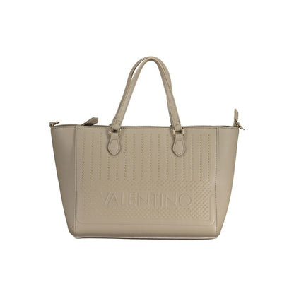Mario Valentino Beige Polyethylene Handbag by Mario Valentino