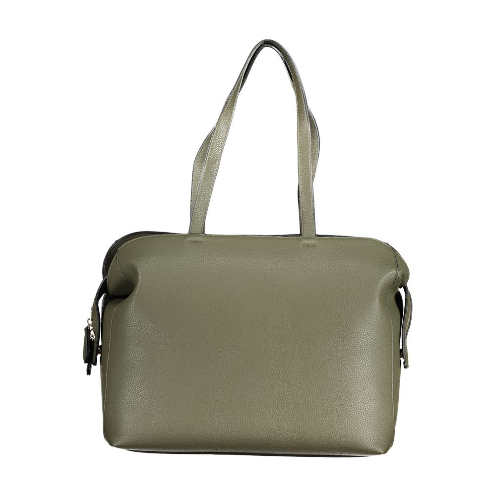 Mario Valentino Green Polyethylene Handbag by Mario Valentino