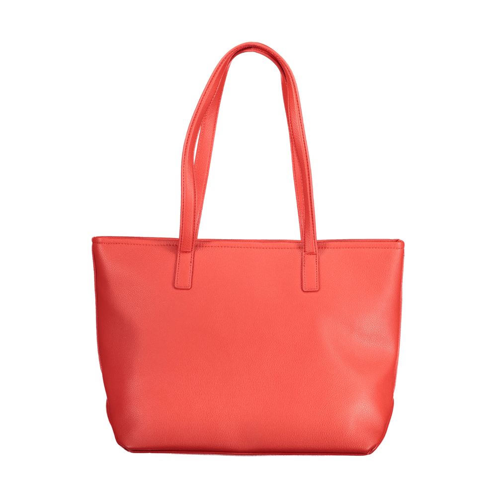 Mario Valentino Red Polyethylene Handbag by Mario Valentino