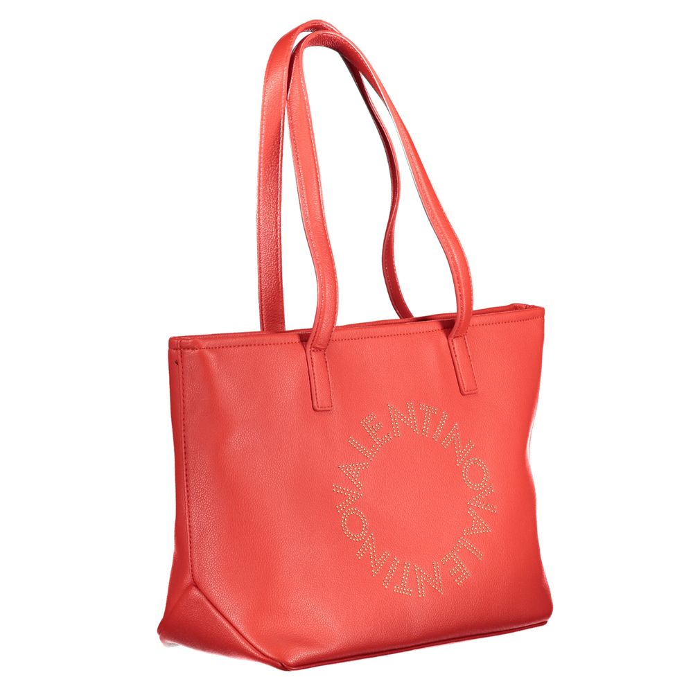 Mario Valentino Red Polyethylene Handbag by Mario Valentino