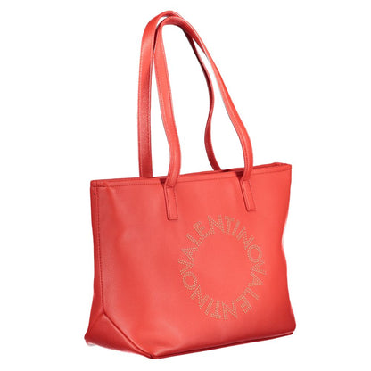 Mario Valentino Red Polyethylene Handbag by Mario Valentino