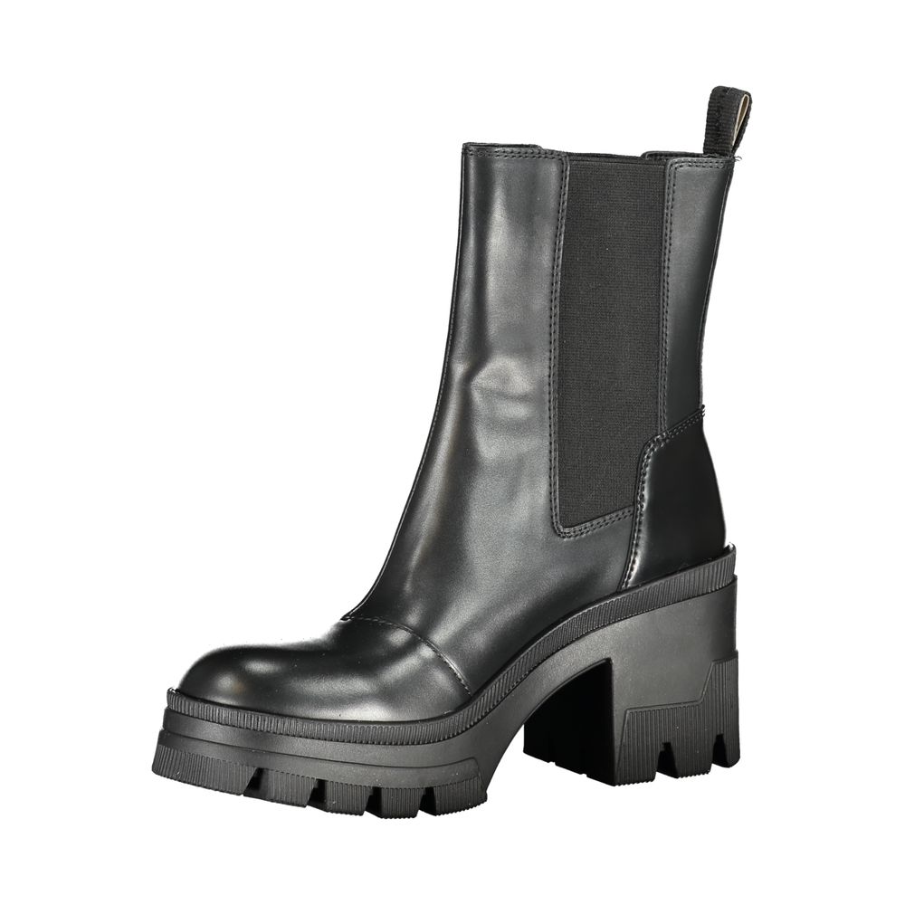 Calvin Klein Black Polyester Boot by Calvin Klein