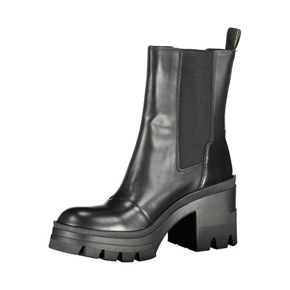 Calvin Klein Black Polyester Boot by Calvin Klein