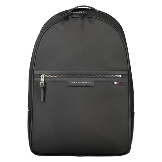Sac à dos en polyester noir Tommy Hilfiger