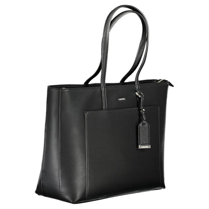 Calvin Klein Black Polyester Handbag by Calvin Klein