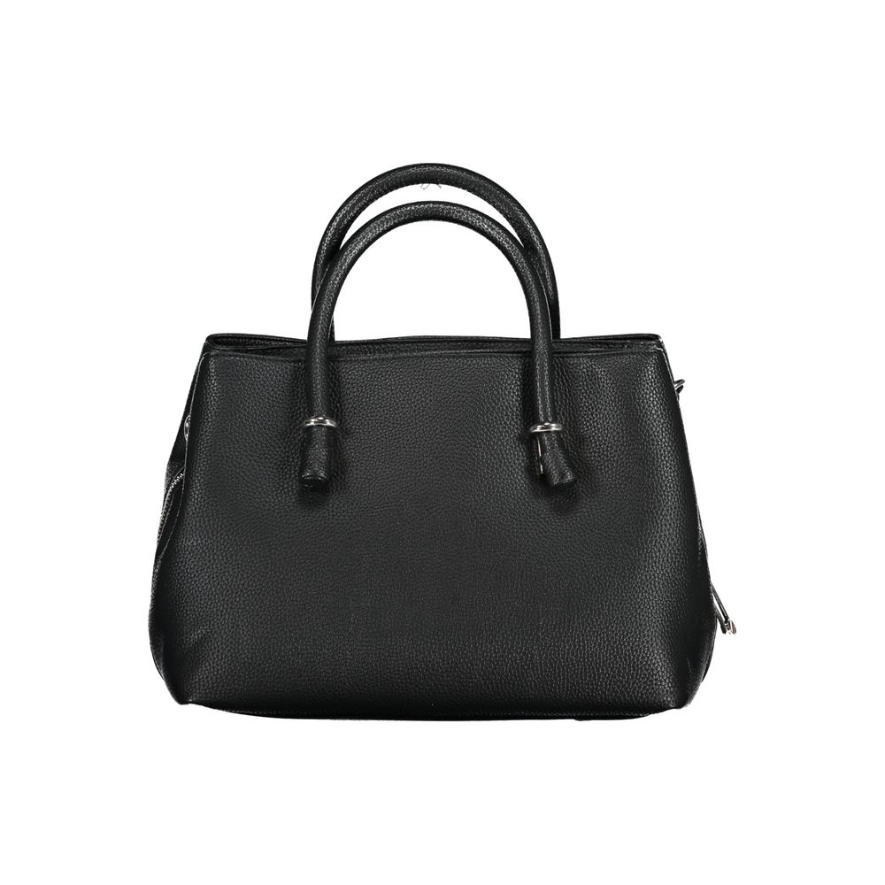 Tommy Hilfiger Black Polyethylene Handbag by Tommy Hilfiger