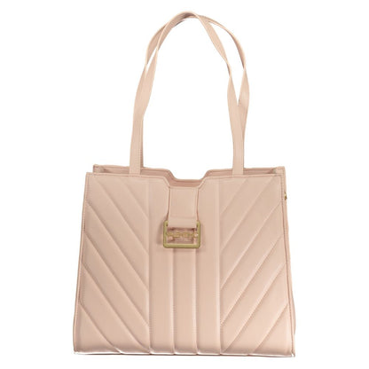 Mario Valentino Pink Polyethylene Handbag by Mario Valentino