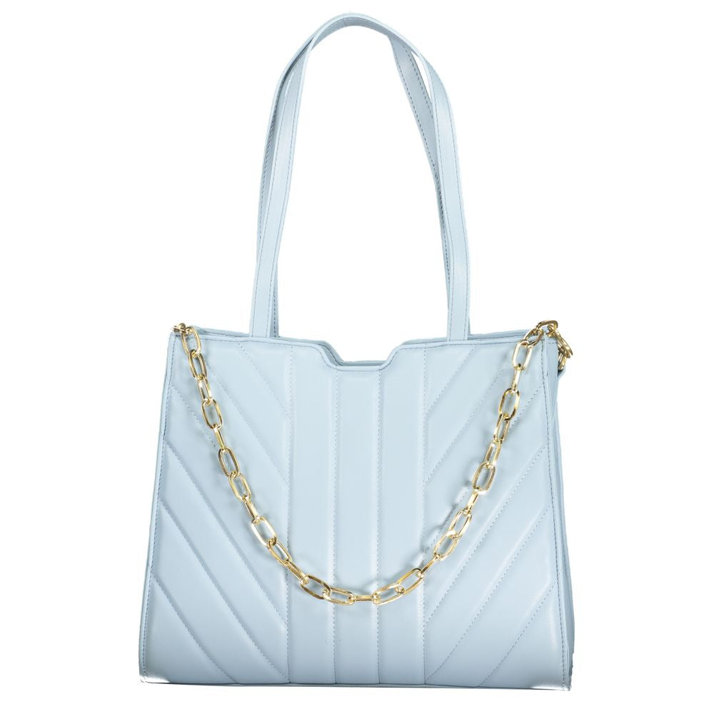Mario Valentino Blue Polyethylene Handbag by Mario Valentino
