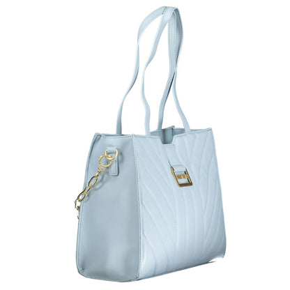 Mario Valentino Blue Polyethylene Handbag by Mario Valentino