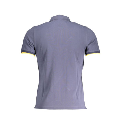 Polo en coton bleu K-WAY