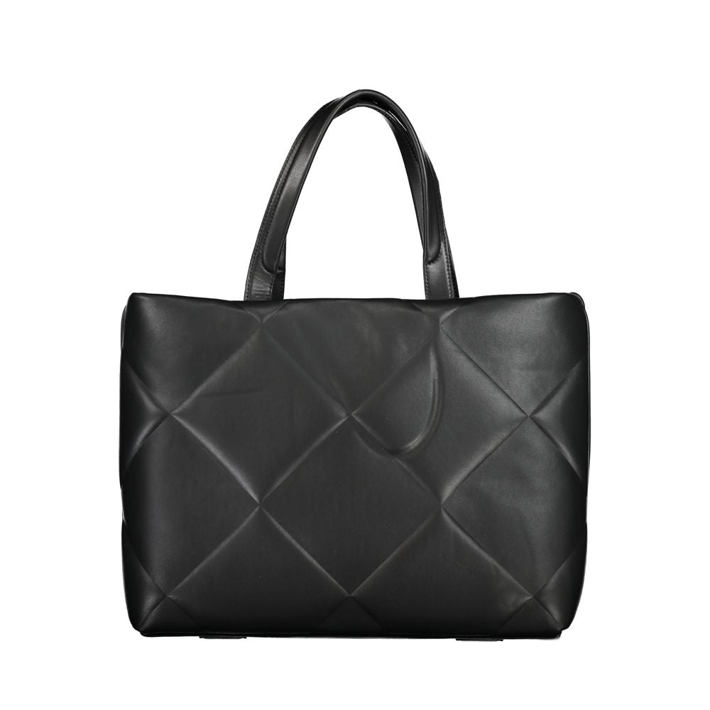 Calvin Klein Black Cotton Handbag by Calvin Klein