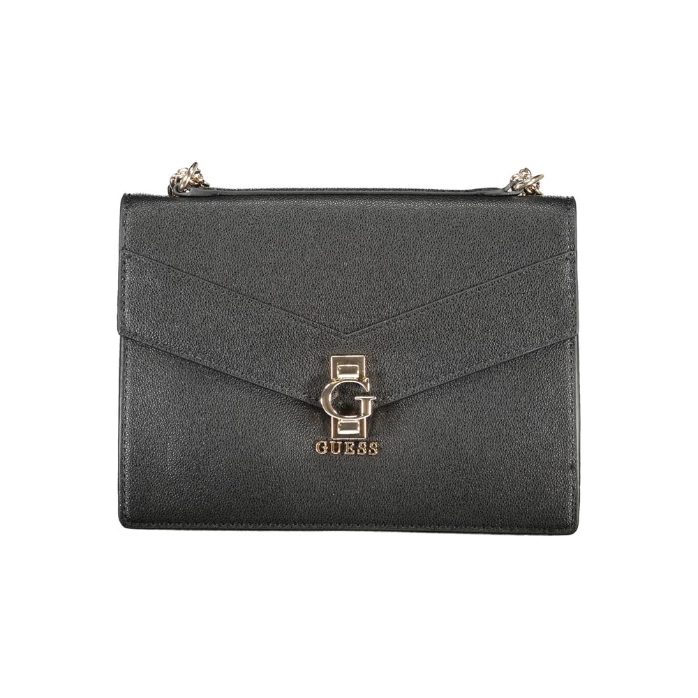 Guess Jeans Black Polyethylene Handbag by Guess Jeans