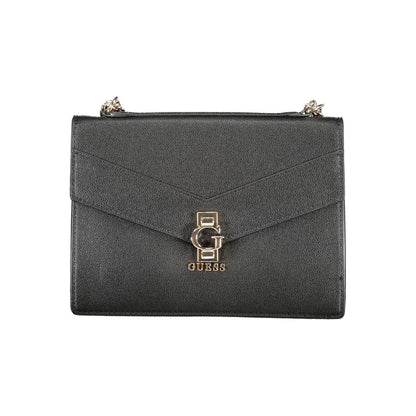 Guess Jeans Black Polyethylene Handbag by Guess Jeans