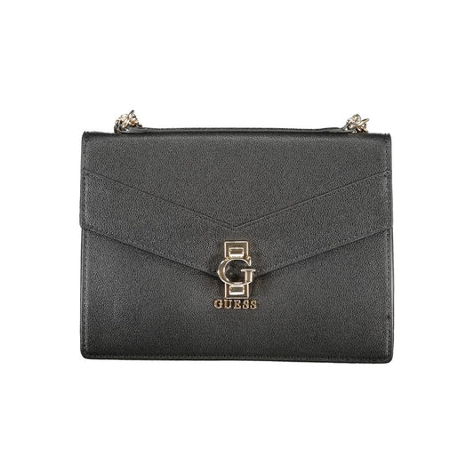 Guess Jeans Black Polyethylene Handbag by Guess Jeans