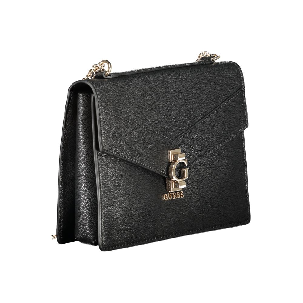 Guess Jeans Black Polyethylene Handbag by Guess Jeans