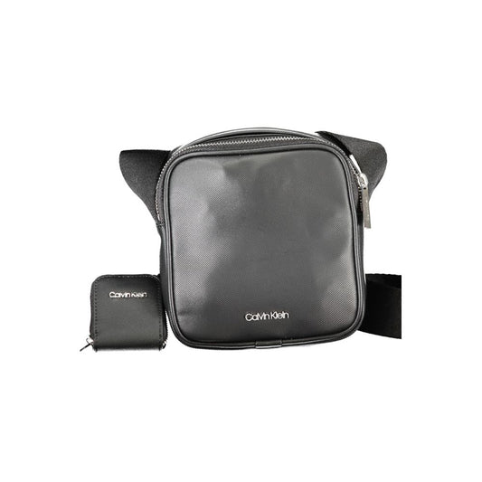 Sac à bandoulière en polyester noir Calvin Klein