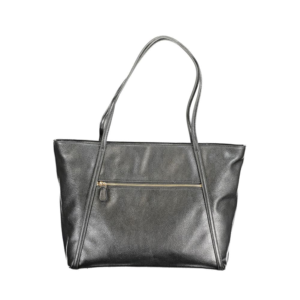 Guess Jeans Black Polyethylene Handbag by Guess Jeans